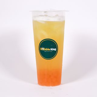 Peach Green Bubble Tea