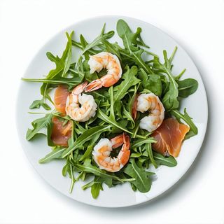 Insalata con gamberi