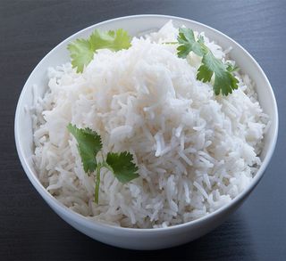 Plain rice