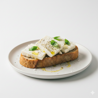 Tostada De Queso Fresco