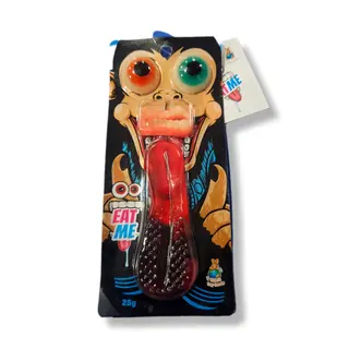 EDIBLE EYES TONGUE  JJELLIES WITH PLASTIC TEETH