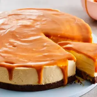 Cheesecake de Caramelo y flor de sal