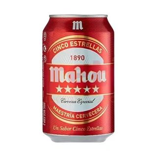 Cerveza Mahou Cinco Estrellas (330 ml.)