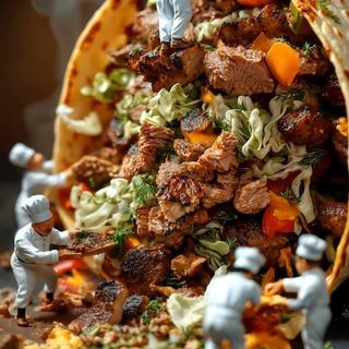 New  Shawarma z karkówką Duża