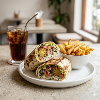 Menú Dürum Falafel
