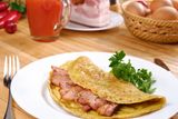 Omelette Bacon