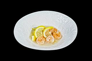 281. Gamberi con limone