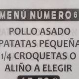 Menú N° 6