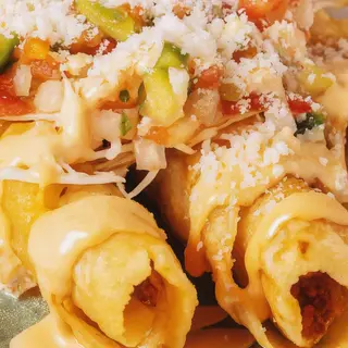2 tacos fritos 
