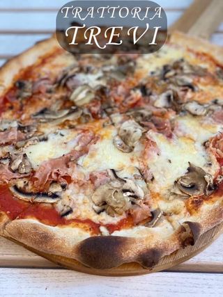 Pizza Prosciutto cotto si ciuperci