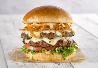 Spicy Diablo Burger c/ Batatas