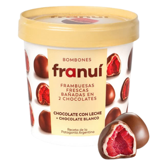 Franui frambuesas con chocolate
