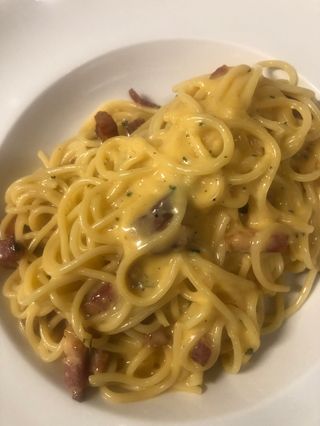 Espaguetis Carbonara
