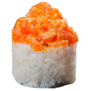 Рол Вулкан з лососем (6шт/227г)