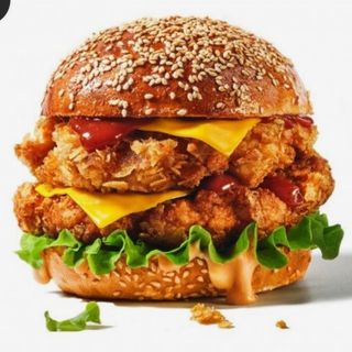 Double Chicken Burger