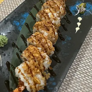 Red Dragon (Envuelto en cebolla crujiente)