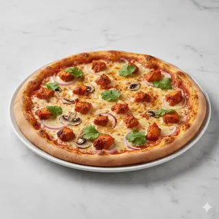 Pizza Chicken Tikka (32 Cm.)