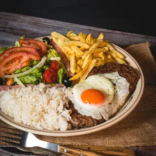Bife no Prato
