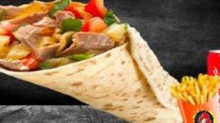 Menù piadina kebab con uova bollite