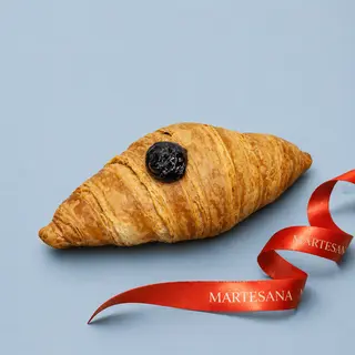Croissant vegano alla confettura di mirtillo