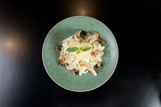 Pâtes Poulet Champignons