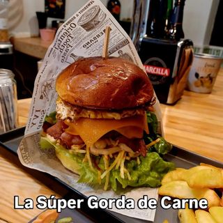 Hamburguesa La Súper Gorda de Carne