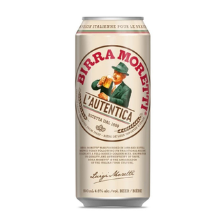 Birra Moretti 4.6% alc.