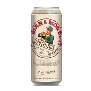 Birra Moretti 4.6% alc.