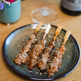 Espetadas de Frango Yakitori