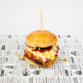 Burger Škatula single decker