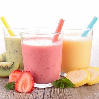 Kiwi, plátano y mango