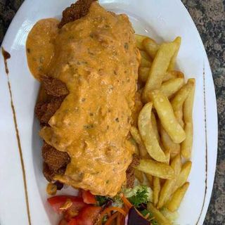 Cordon Blue Con Salsa De Champiñones