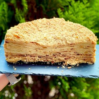 Напалеон з заварним кремом