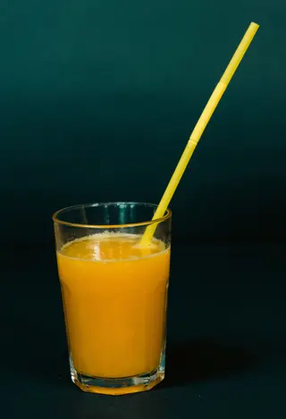 Fresh orange juice