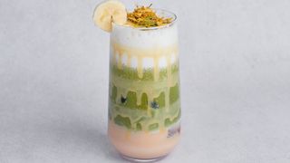 Miss Banana & Nuts Matcha Latte