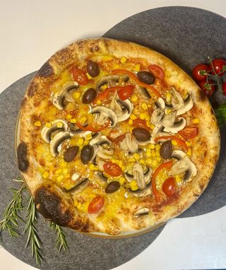 Pizza Vegetariana de post