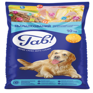 ГАВ з мясним асорті 10 кг