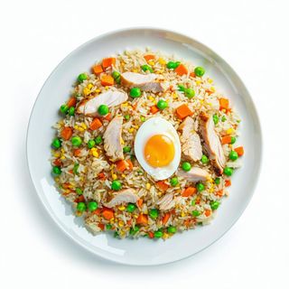 Riso saltato con pollo