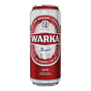 Warka puszka 0,5l
