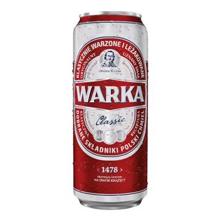 Warka puszka 0,5l