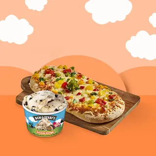 Pizzeta vegetariana