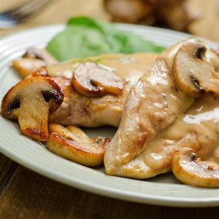 Bifinhos de Frango c/ cogumelos