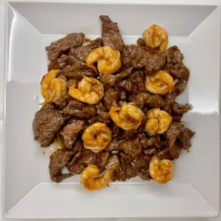 58. Ternera Con Gambas
