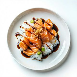 42.Chirashi salmone