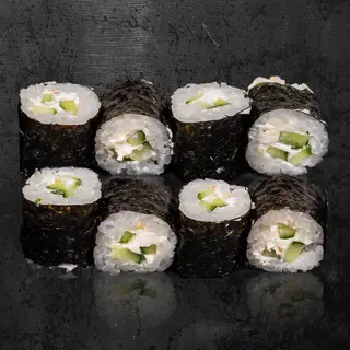 Хосомаки филаделфия и краставица (6бр 110г)