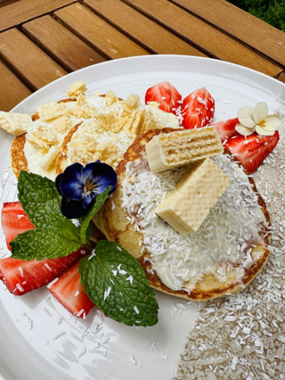 Pancakes princessa kokosowa