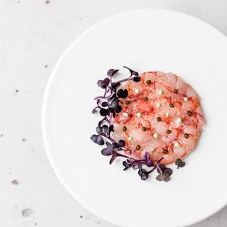 Carpaccio di mazzancolle