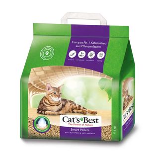 CAT'S BEST Smart Pellets, grudajući biljni pijesak za mačke, bezmirisni, 10l (KOD DJDC3013)