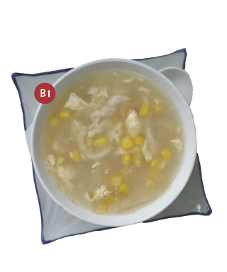 Supă de pui cu porumb