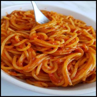 Jollof Spaghetti